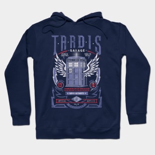 Tardis Garage Hoodie